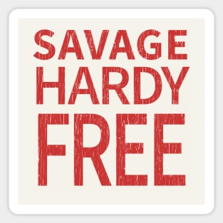 Savage Hardy Free Sticker